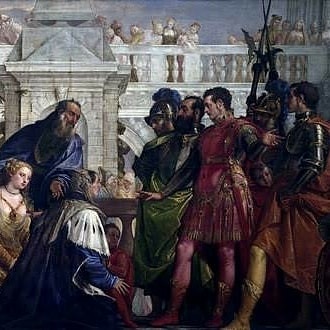 Darius'un ailesi ve Büyük İskender Tablosu